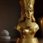 Ereshkigal Biblosu – Mezopotamya Mitolojisinden Esinlenen Dekoratif Heykel - Biblo