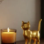 Kedi Biblo - Zarif ve Detaylı Tasarım - Dekoratif Heykel - Biblo