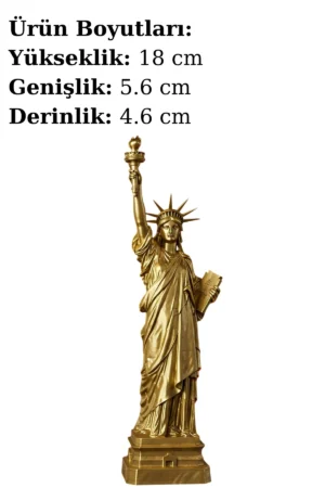 Özgürlük Heykeli v1 – Altın Rengi-2