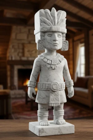 Viracocha Biblosu – İnka Mitolojisi– Dekoratif Heykel - Biblo
