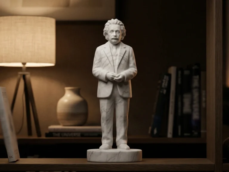 Albert Einstein Heykeli - Modern Fiziğin Dehası