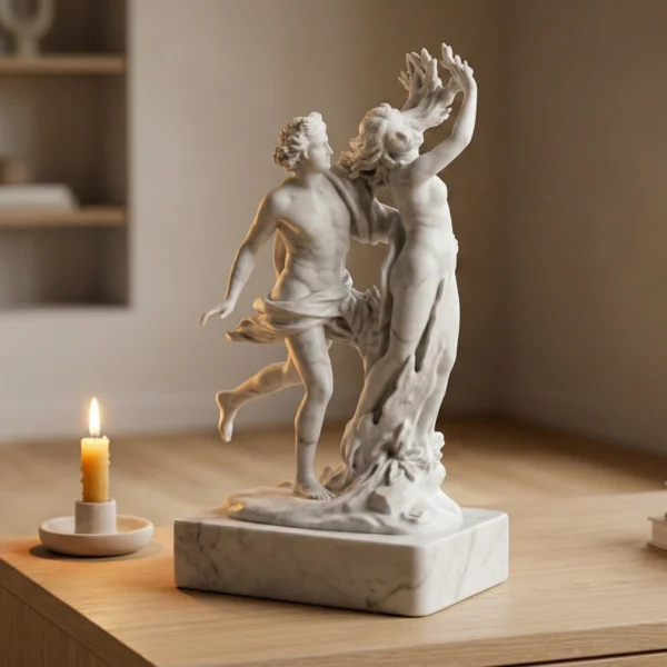 Apollo ve Daphne Heykeli – Bernini Röprodüksiyonu