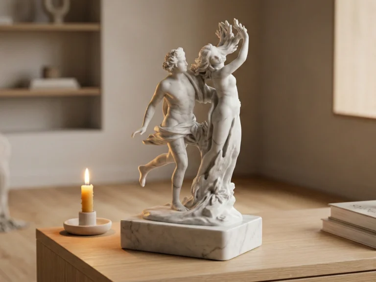 Apollo ve Daphne Heykeli – Bernini Röprodüksiyonu