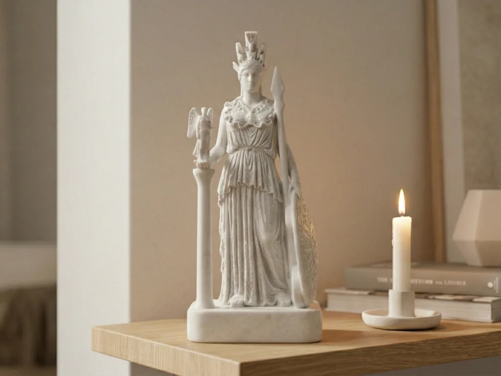 Athena Parthenos Heykeli - Bilgelik ve Strateji Tanrıçası