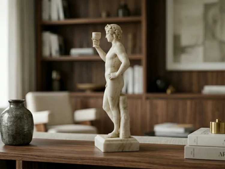 Bacchus (Baküs) Heykeli – Michelangelo Röprodüksiyonu