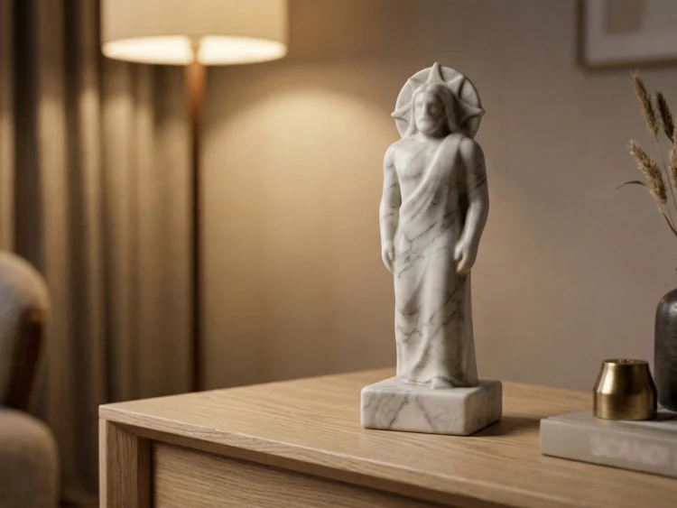 Belenus Heykeli – Soğuk Döküm Mermer (Kelt Mitolojisi)