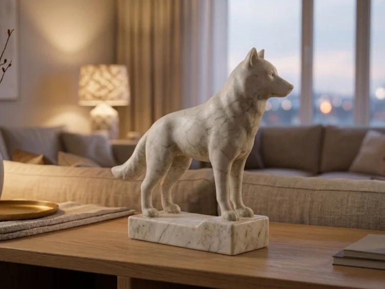 Bozkurt Heykeli – Soğuk Döküm Mermer