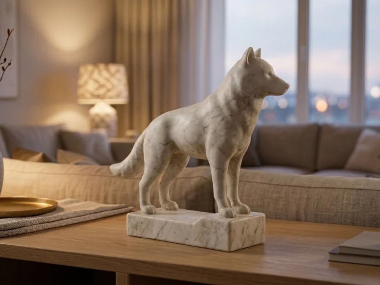 Bozkurt Heykeli – Soğuk Döküm Mermer