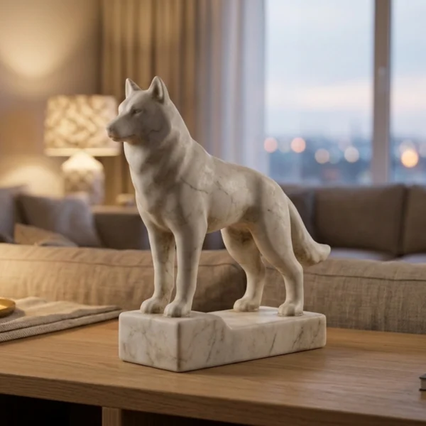 Bozkurt Heykeli – Soğuk Döküm Mermer