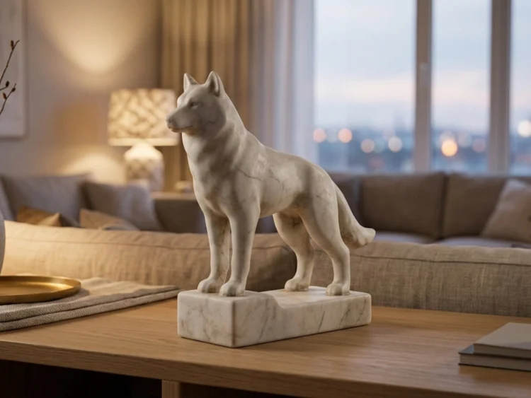 Bozkurt Heykeli – Soğuk Döküm Mermer