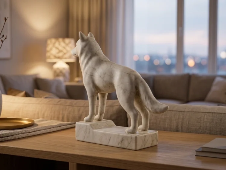 Bozkurt Heykeli – Soğuk Döküm Mermer