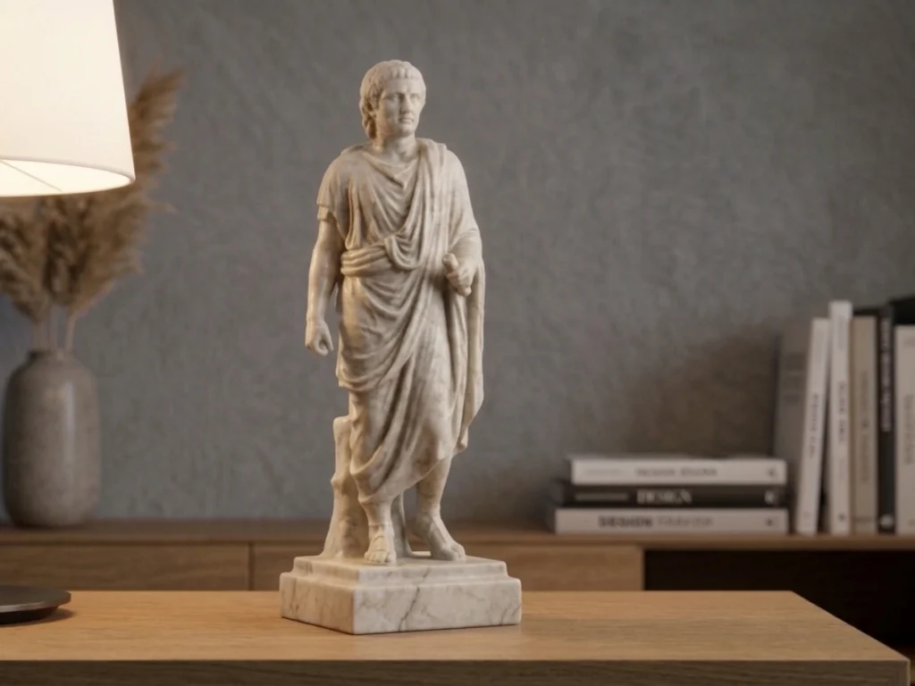 Büyük İskender Heykeli – Soğuk Döküm Mermer