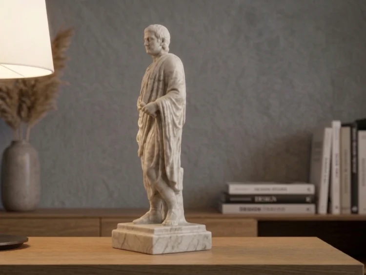 Büyük İskender Heykeli – Soğuk Döküm Mermer