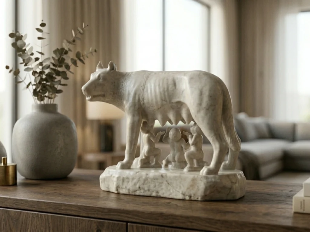 Capitoline Wolf Heykeli - Roma Kurdu ve İkizler