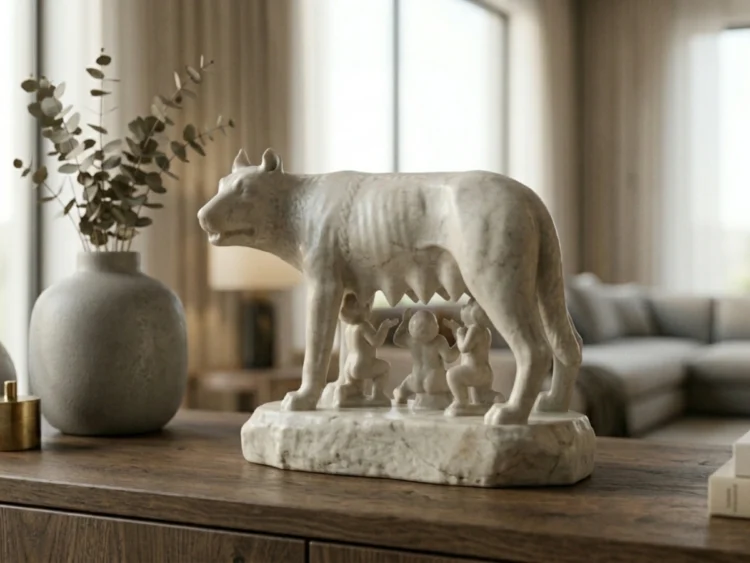 Capitoline Wolf Heykeli - Roma Kurdu ve İkizler
