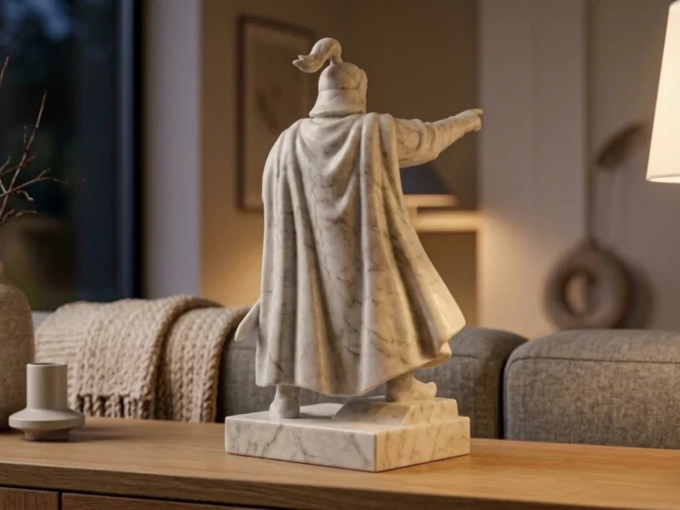 Cengiz Han Heykeli – Soğuk Döküm Mermer