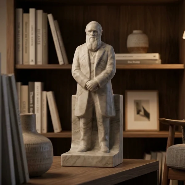 Charles Darwin Heykeli - Evrim Kuramının Öncüsü