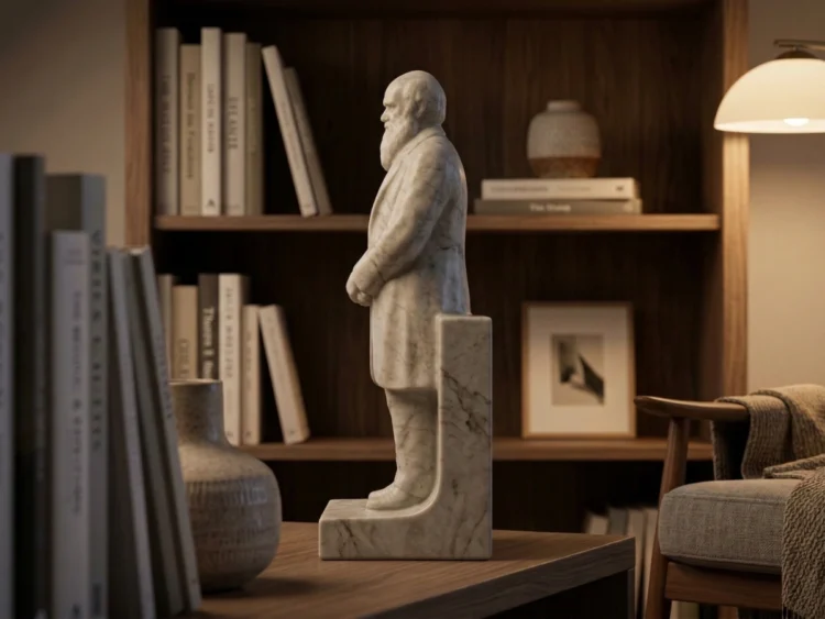 Charles Darwin Heykeli - Evrim Kuramının Öncüsü