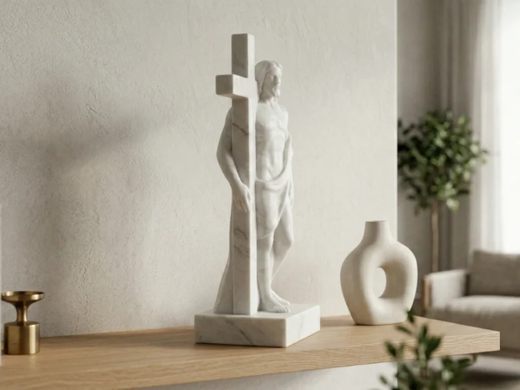 Christ of the Minerva Heykeli – Michelangelo Röprodüksiyonu