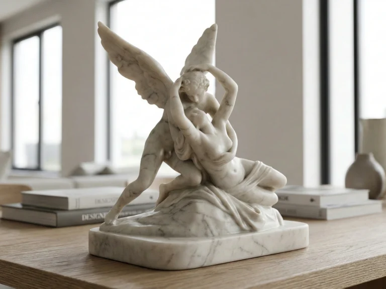 Cupid ve Psyche Heykeli – Antonio Canova