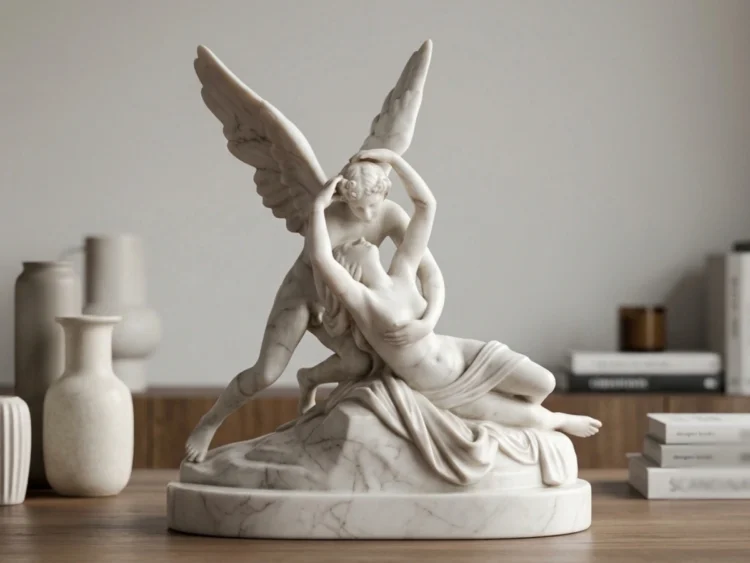 Cupid ve Psyche Heykeli – Antonio Canova