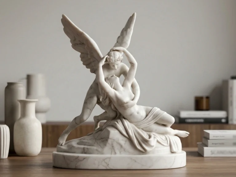 Cupid ve Psyche Heykeli – Antonio Canova