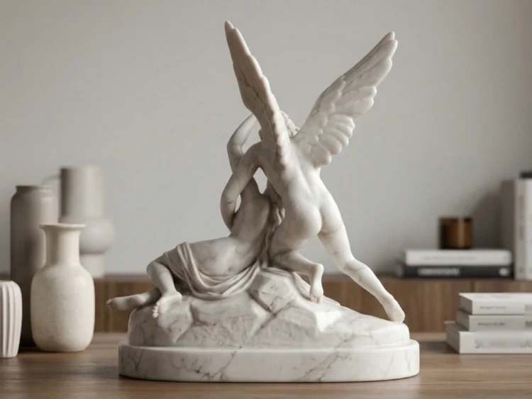 Cupid ve Psyche Heykeli – Antonio Canova
