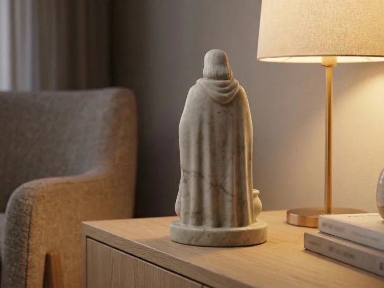 Dagda Heykeli – Soğuk Döküm Mermer (Kelt Mitolojisi)