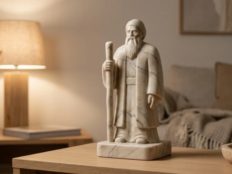 Dede Korkut Heykeli – Soğuk Döküm Mermer