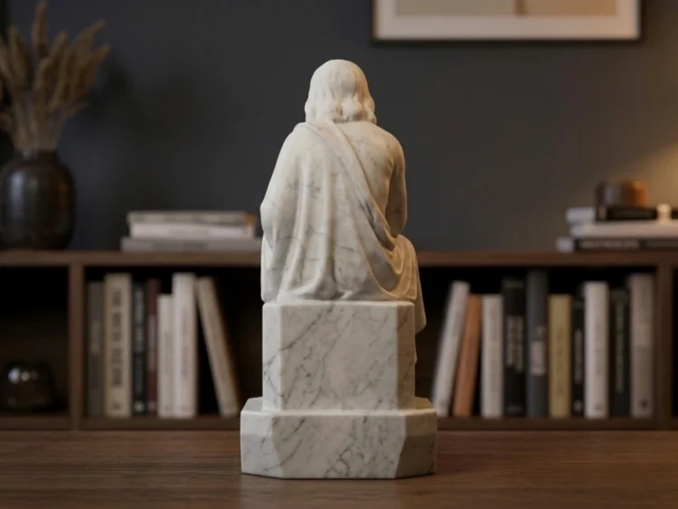 Descartes Heykeli - Modern Felsefenin Babası