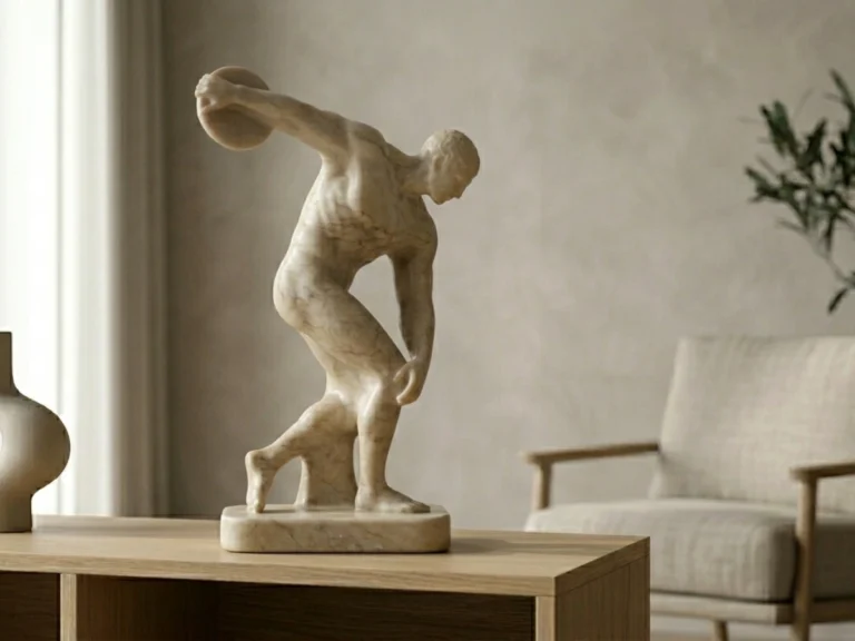 Discobolus Heykeli - Disk Atan Atlet