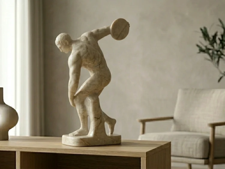 Discobolus Heykeli - Disk Atan Atlet