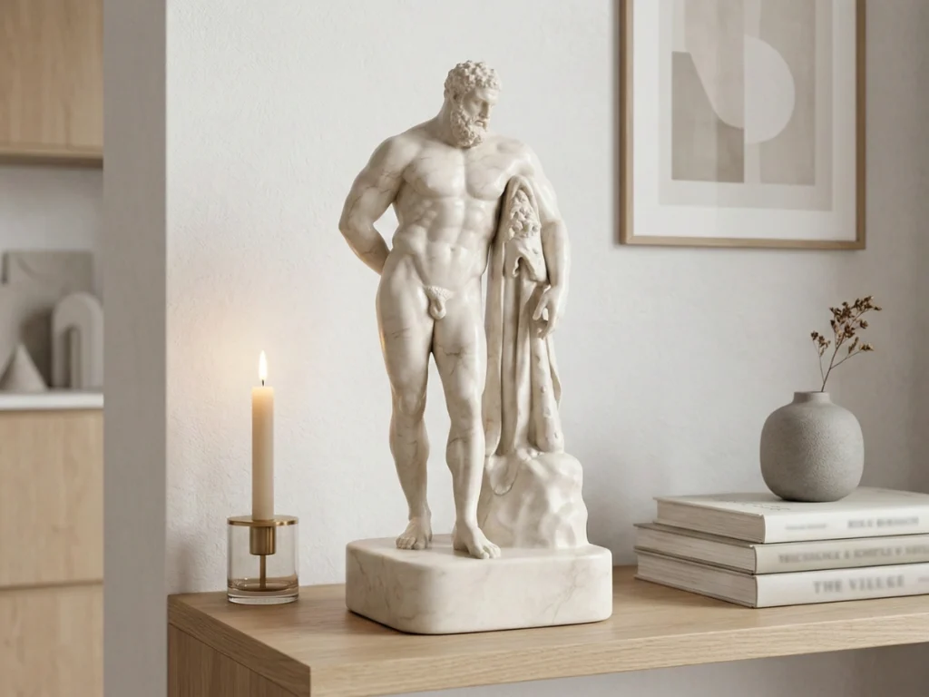 Farnese Hercules Heykeli - Yorgun Herkül