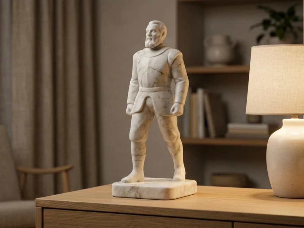 Ferdinand Magellan Heykeli – Soğuk Döküm Mermer