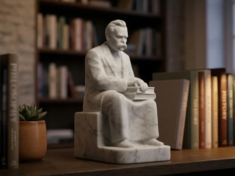 Friedrich Nietzsche Heykeli - Modern Düşüncenin Aykırı Dehası