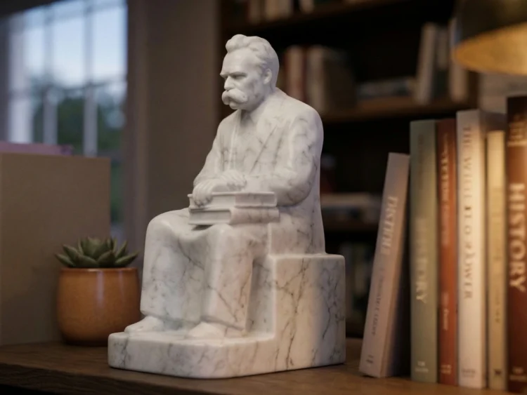 Friedrich Nietzsche Heykeli - Modern Düşüncenin Aykırı Dehası
