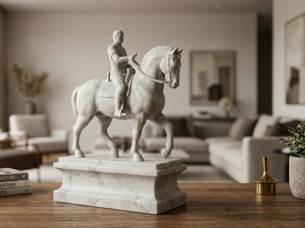 Gattamelata Atlı Heykeli – Donatello Röprodüksiyonu