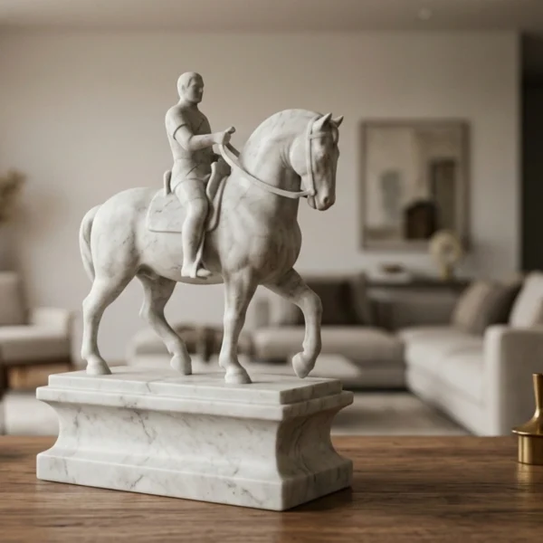 Gattamelata Atlı Heykeli – Donatello Röprodüksiyonu