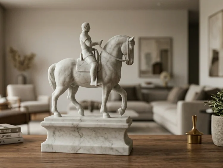 Gattamelata Atlı Heykeli – Donatello Röprodüksiyonu