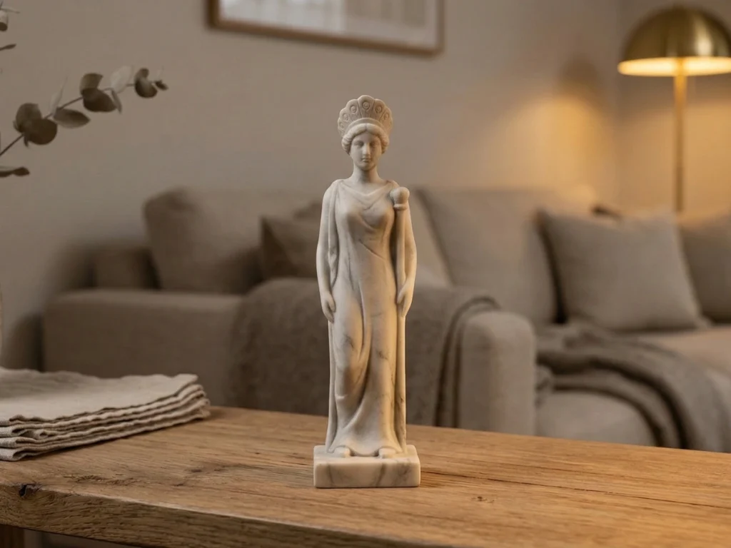 Hera Heykeli – Soğuk Döküm Mermer