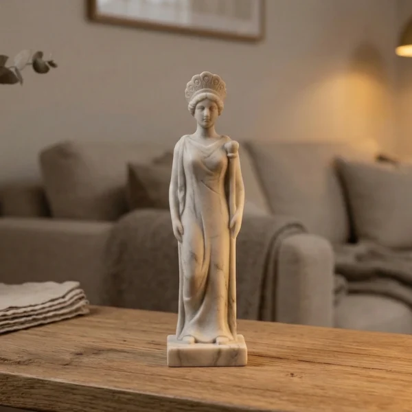 Hera Heykeli – Soğuk Döküm Mermer