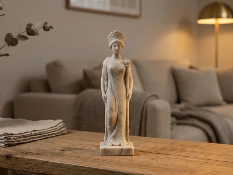 Hera Heykeli – Soğuk Döküm Mermer