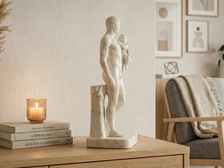 Hermes ve Bebek Dionysos Heykeli