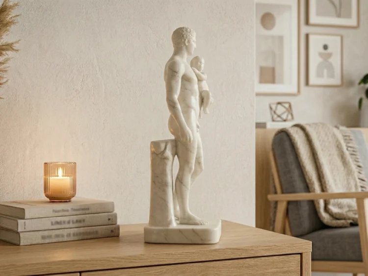 Hermes ve Bebek Dionysos Heykeli