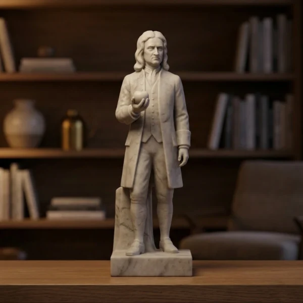 Isaac Newton Heykeli - Klasik Fiziğin Mimarı