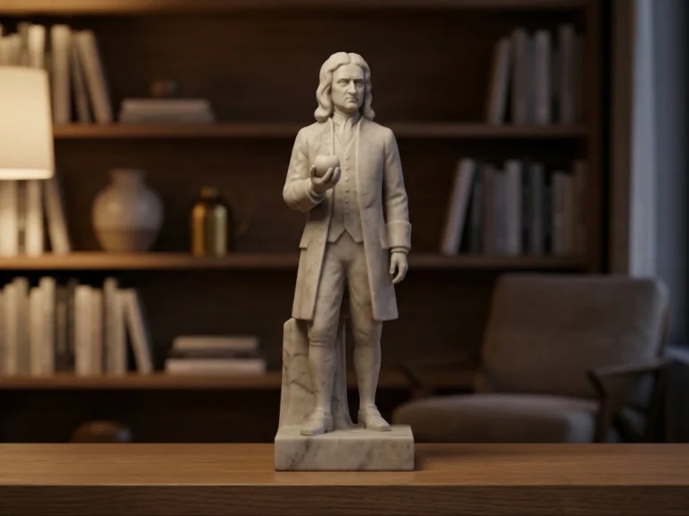 Isaac Newton Heykeli - Klasik Fiziğin Mimarı