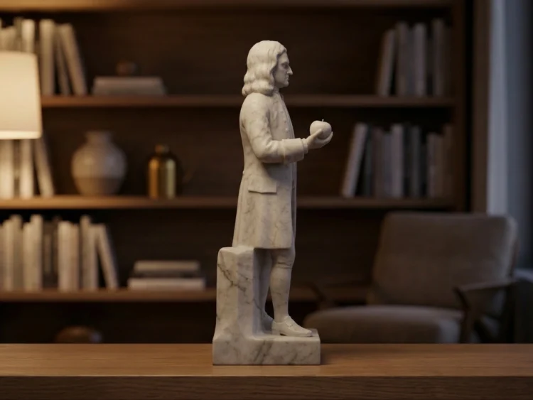 Isaac Newton Heykeli - Klasik Fiziğin Mimarı