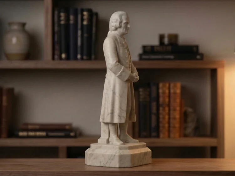 Jean-Jacques Rousseau Heykeli - Aydınlanma Filozofu