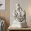 Laocoön ve Oğulları Heykeli - Antik Trajedi Mermer Biblo