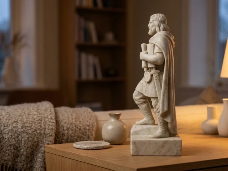 Leif Erikson Heykeli – Soğuk Döküm Mermer